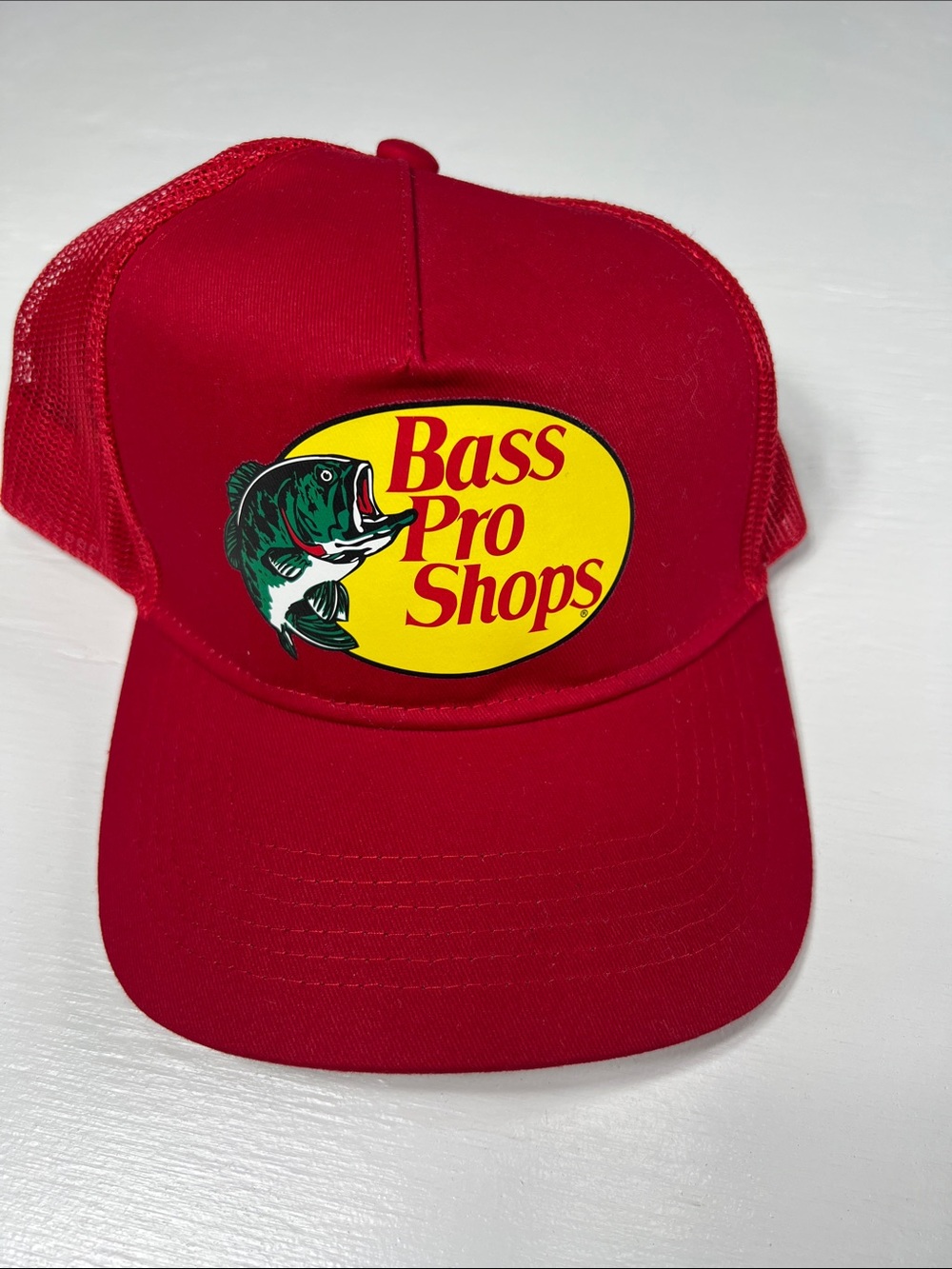 Bass Pro Red SnapBack hat baseball cap NWOT